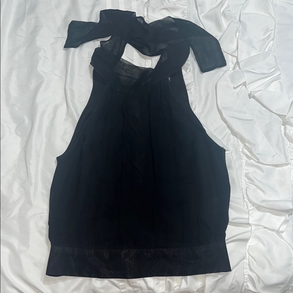 Elegant Backless Top